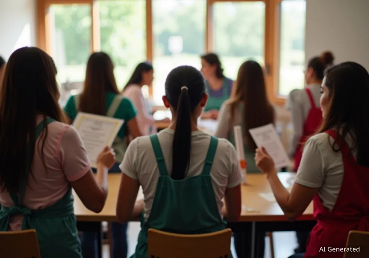 Vecinas de Nantoco Reciben Diploma en Corte y Confección