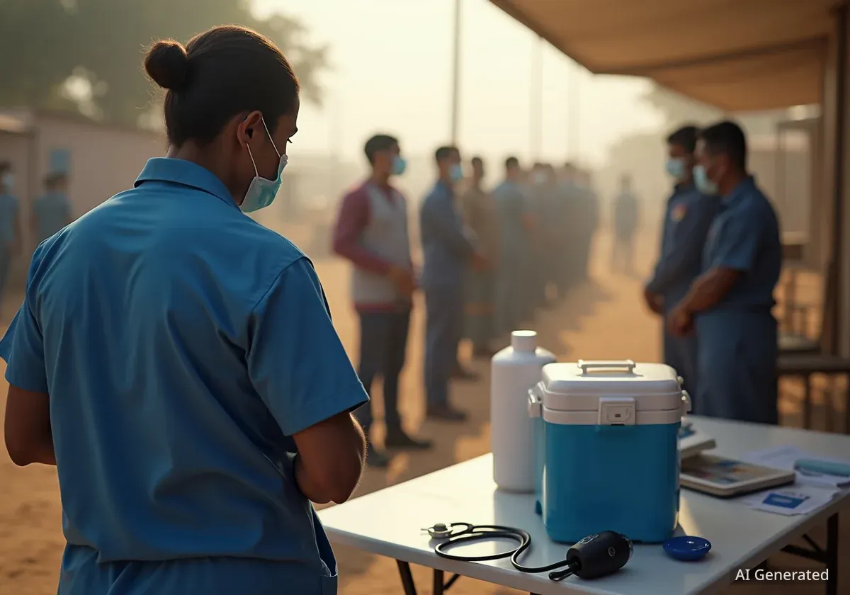 Jornada de atención médica en comunidad indígena Aché