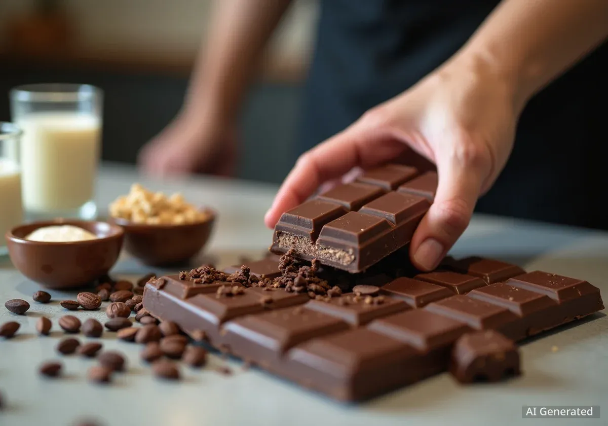 Chocolate saludable: Menos azúcar, más bienestar