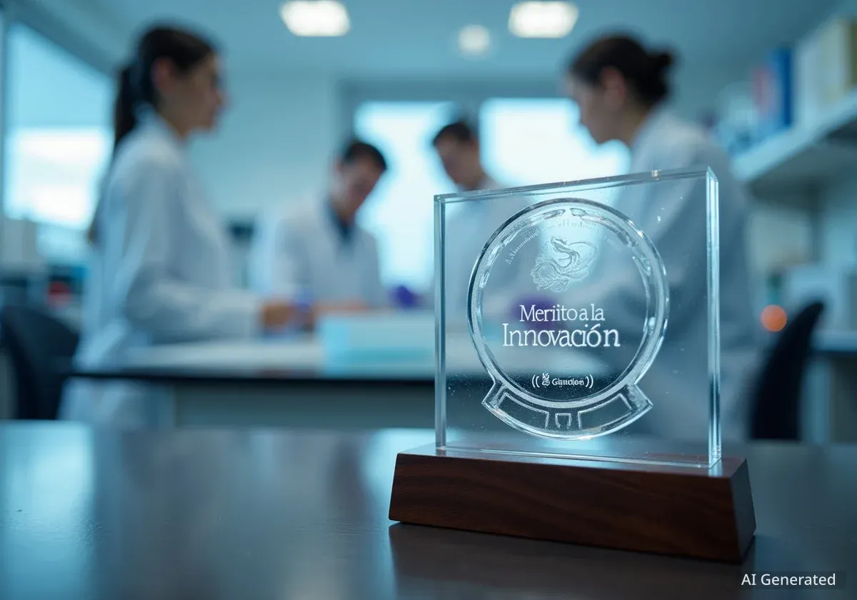 Dra. Juana Crespo Recibe Mérito a la Innovación en Fertilidad