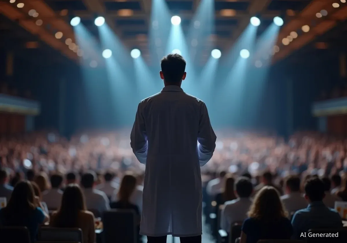 Joven dermatólogo leridano gana competición europea en París