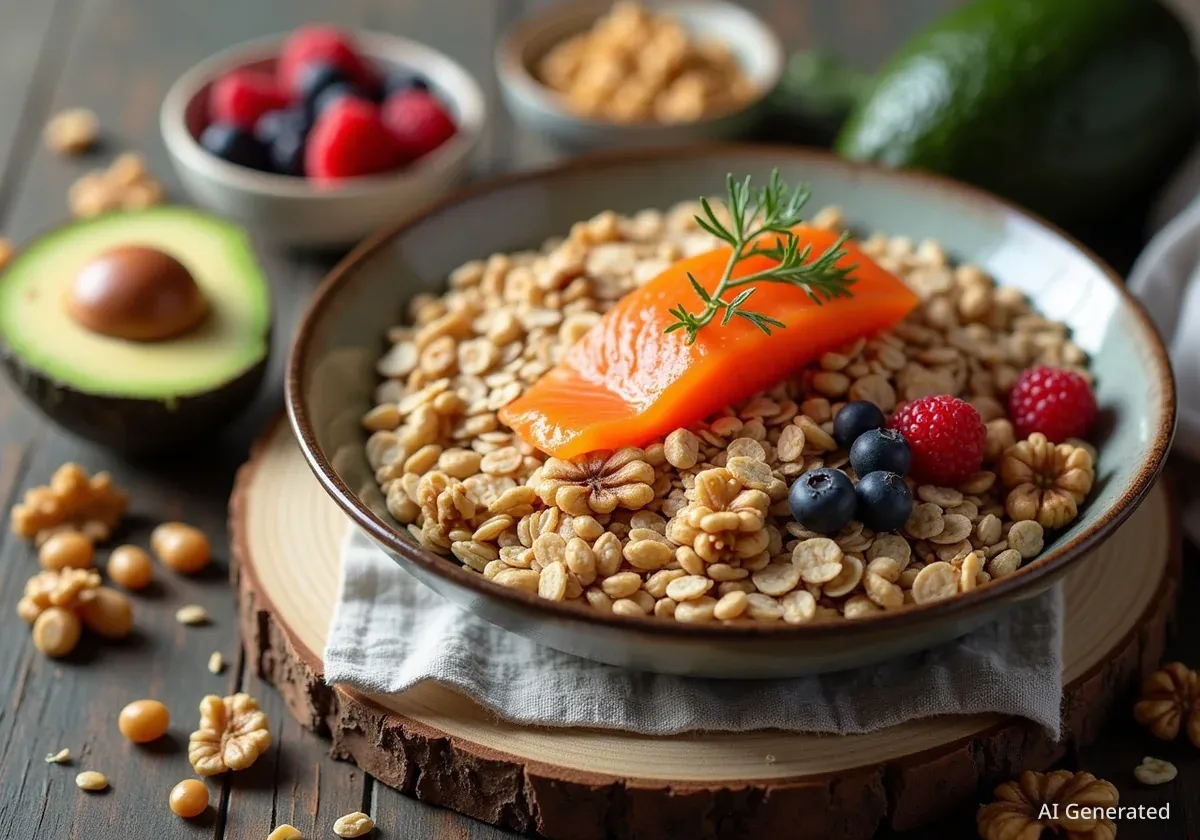 Alimentos clave para controlar el colesterol